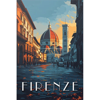Florence Il Duomo Travel Print - Vacation Art Boutique