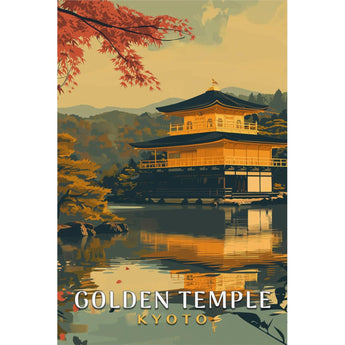 Golden Temple Travel Print - Vacation Art Boutique