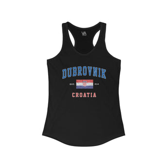 Hvar, Croatia Women's Racerback Tank - Vacation Art Boutique