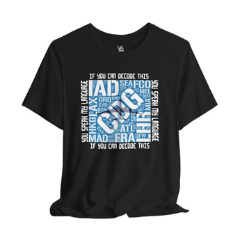 If You Can Decode This, You Speak My Language Unisex Vacation T-Shirt - Vacation Art Boutique