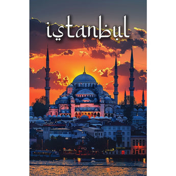 Istanbul Süleymaniye Mosque Travel Print - Vacation Art Boutique