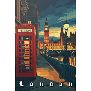 London Big Ben Travel Print - Vacation Art Boutique
