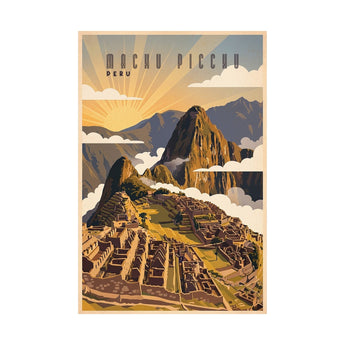 Machu Picchu Travel Wall Art - Vacation Art Boutique
