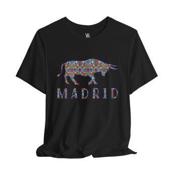 Madrid Bull Graphic Tee - Vacation Art Boutique