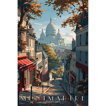 Paris Montmartre Basilica Sacré - Cœur Wall Art - Vacation Art Boutique