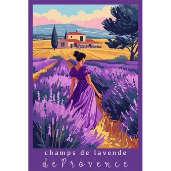Provence Lavender Fields Travel Print - Vacation Art Boutique