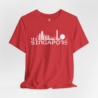 Singapore Skyline Vacation T-Shirt - Vacation Art Boutique