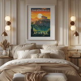 Ancient Acropolis Travel Print - Vacation Art Boutique