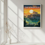 Ancient Acropolis Travel Print - Vacation Art Boutique