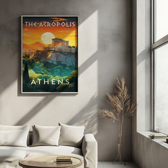 Ancient Acropolis Travel Print - Vacation Art Boutique