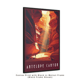 Antelope Canyon Travel Print - Vacation Art Boutique