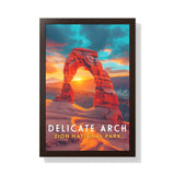 Arches National Park Delicate Arch Travel Print - Vacation Art Boutique