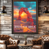 Arches National Park Delicate Arch Travel Print - Vacation Art Boutique