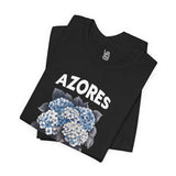 Azores Hydrangea Unisex Tee - Vacation Art Boutique