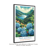 Azores Travel Print - Vacation Art Boutique