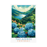 Azores Travel Print - Vacation Art Boutique