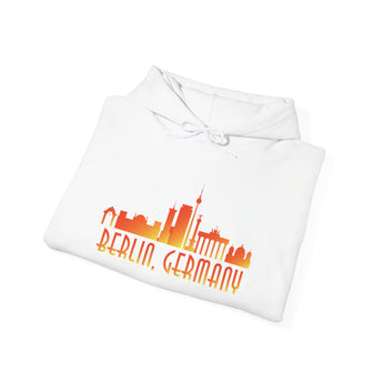 Berlin Silhouette Skyline Unisex Hoodie - Vacation Art Boutique