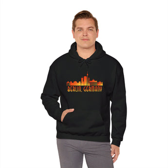 Berlin Silhouette Skyline Unisex Hoodie - Vacation Art Boutique