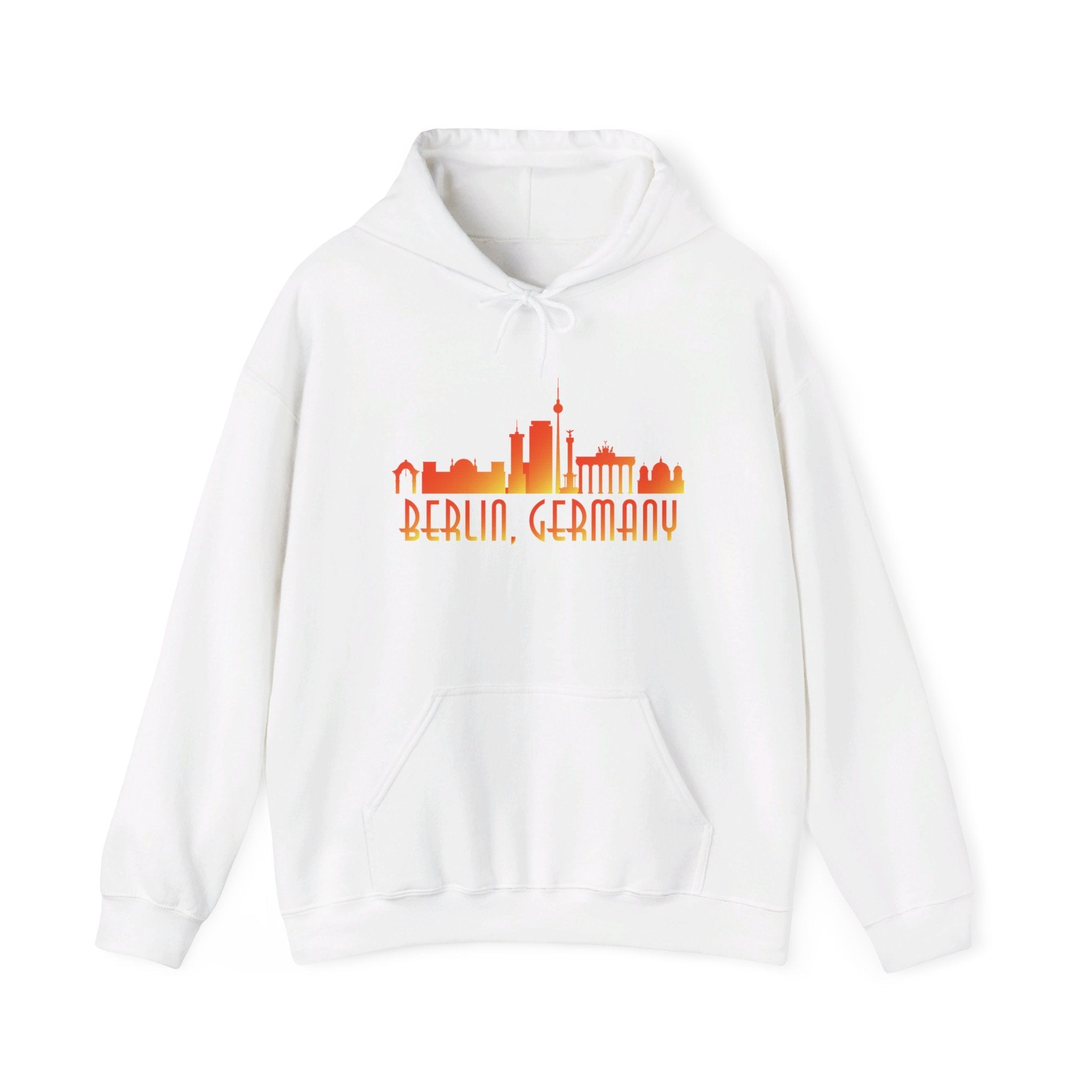 Berlin Silhouette Skyline Unisex Hoodie - Vacation Art Boutique