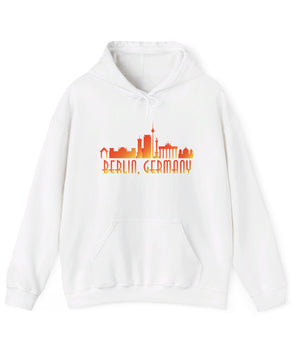 Berlin Silhouette Skyline Unisex Hoodie - Vacation Art Boutique