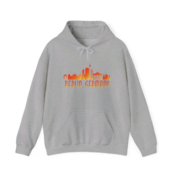 Berlin Silhouette Skyline Unisex Hoodie - Vacation Art Boutique