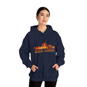 Berlin Silhouette Skyline Unisex Hoodie - Vacation Art Boutique