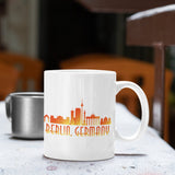 Berlin Skyline Silhouette Coffee Mug - Vacation Art Boutique