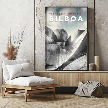 Bilbao Guggenheim Museum Travel Print - Vacation Art Boutique