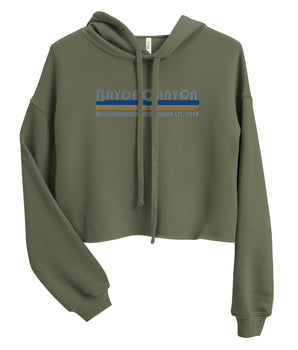 Bryce Canyon Women's Crop Hoodie - Vacation Art Boutique