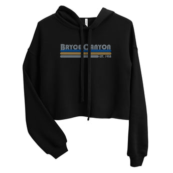Bryce Canyon Women's Crop Hoodie - Vacation Art Boutique