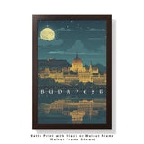 Budapest Buda Castle Travel Print - Vacation Art Boutique