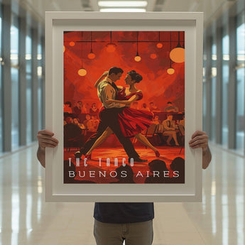 Buenos Aires Tango Travel Print - Vacation Art Boutique