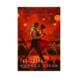 Buenos Aires Tango Travel Print - Vacation Art Boutique