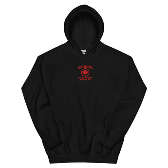 Canada is Awesome Embroidered Travel Hoodie - Vacation Art Boutique