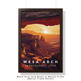 Canyonlands National Park Mesa Arch Travel Print - Vacation Art Boutique