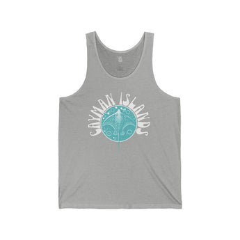 Cayman Islands Unisex Jersey Tank Top - Vacation Art Boutique