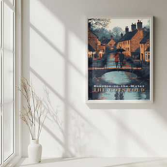 Cotswold Village Travel Print - Vacation Art Boutique