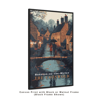 Cotswold Village Travel Print - Vacation Art Boutique