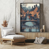 Cotswold Village Travel Print - Vacation Art Boutique