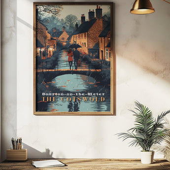 Cotswold Village Travel Print - Vacation Art Boutique