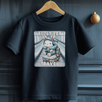 Cute Bunny Travel Unisex Tee - Vacation Art Boutique