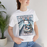 Cute Bunny Travel Unisex Tee - Vacation Art Boutique