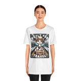 Cute Kitten Travel Unisex Tee - Vacation Art Boutique