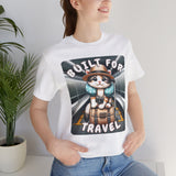 Cute Kitten Travel Unisex Tee - Vacation Art Boutique