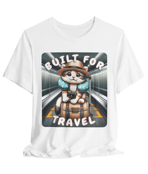 Cute Kitten Travel Unisex Vacation Tee - Vacation Art Boutique
