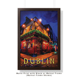 Dublin Temple Bar Travel Print - Vacation Art Boutique