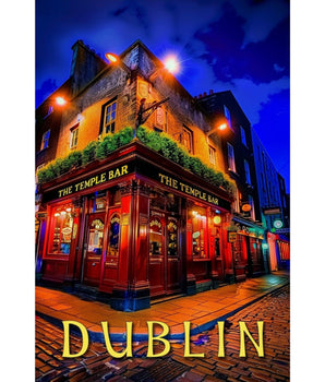Dublin Temple Bar Wall Art - Vacation Art Boutique