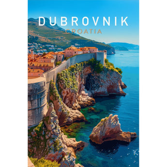 Dubrovnik Croatia Wall Art - Vacation Art Boutique
