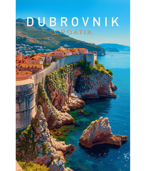 Dubrovnik Croatia Wall Art - Vacation Art Boutique