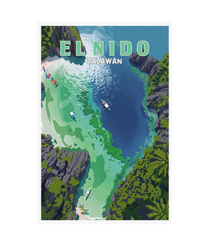 El Nido Palawan Travel Wall Art - Vacation Art Boutique